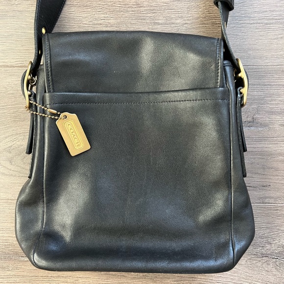 Coach Black Leather Satchel - Picture 8 of 8